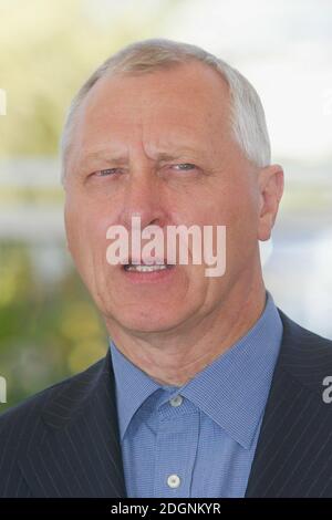 Peter Greenaway al 'Tulse Luper Suitcases' premiere come parte del Festival del Cinema di Cannes. Colpo di testa. Â©Doug Peters/allaction.co.uk Foto Stock