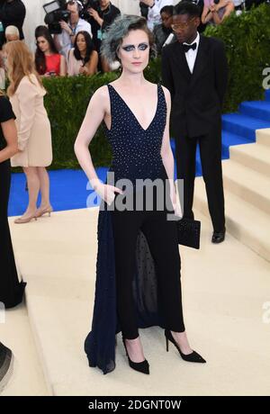 Evan Rachel Wood partecipa al Metropolitan Museum of Art Costume Institute Benefit Gala 2017, a New York City, USA. Il credito fotografico dovrebbe essere: Doug Peters/EMPICS Entertainment. Foto Stock