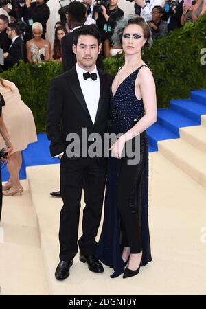Evan Rachel Wood partecipa al Metropolitan Museum of Art Costume Institute Benefit Gala 2017, a New York City, USA. Il credito fotografico dovrebbe essere: Doug Peters/EMPICS Entertainment. Foto Stock