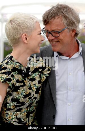 Michelle Williams (a sinistra) e Todd Haynes (a destra) partecipano alla fotocellula Wonderstruck come parte del 70° Festival del Cinema di Cannes. Il credito fotografico dovrebbe essere: Doug Peters/EMPICS Entertainment Foto Stock