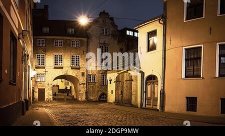 La porta svedese di riga, Lettonia Foto Stock