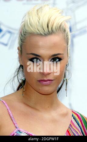 La 411 arriva al T4 Honors, Channel Four, Londra. Doug Peters/allactiondigital.com Foto Stock