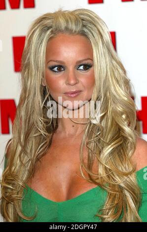 Jennifer Ellison arriva al FHM 100 Sexiest Women in the World Awards Party, tenutosi a Umbaba, Londra. Doug Peters/allactiondigital.com Foto Stock