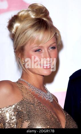 Paris Hilton arriva alla festa per impegno questo a le Baoli, parte del 58 ° Festival De Cannes. Doug Peters/allactiondigital.com Foto Stock