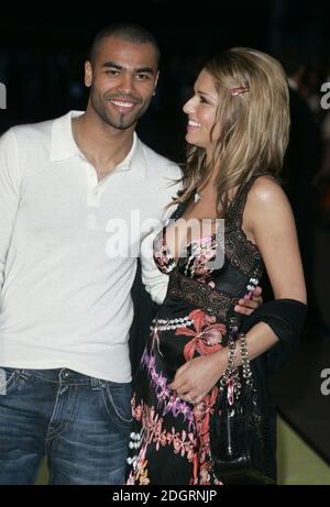 Arrivo di Cheryl Tweedy e Ashley Cole. Foto Stock