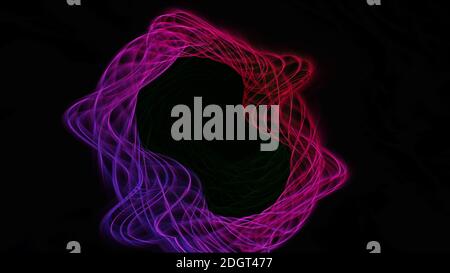4k uhd sfondo arte windows apple android mac cgi grafica astratta triangoli colorati disegno frattale pattern Foto Stock