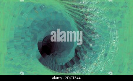 4k uhd sfondo arte windows apple android mac cgi grafica astratta triangoli colorati disegno frattale pattern Foto Stock