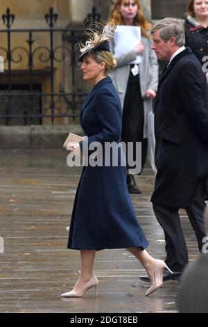 Sophie, Contessa di Wessex, che partecipa al Commonwealth Service presso l'Abbazia di Westminster, Londra. Il credito fotografico dovrebbe essere: Doug Peters/EMPICS Entertainment Foto Stock