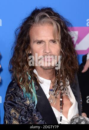 Steven Tyler arriva al MTV Video Music Awards 2018, radio City, New York. Il credito fotografico dovrebbe essere: Doug Peters/EMPICS Foto Stock