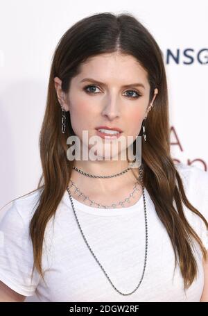 Anna Kendrick partecipa A UN semplice favor UK Premiere, BFI South Bank, Londra. Il credito fotografico dovrebbe essere: Doug Peters/EMPICS Foto Stock