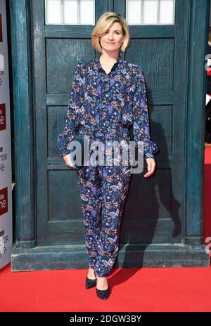 Jodie Whittaker arriva al Doctor Who Premiere Screening tenuto al Light Cinema di Sheffield. Il credito fotografico dovrebbe essere: Doug Peters/EMPICS Foto Stock