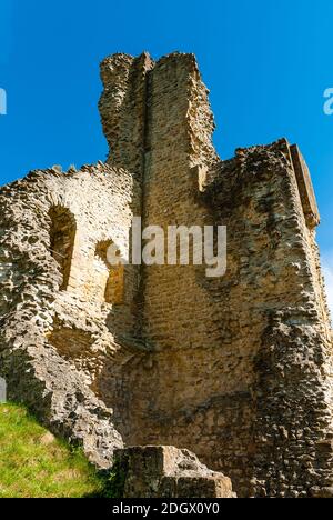 Sherborne Old Castle in Dorset. Foto Stock