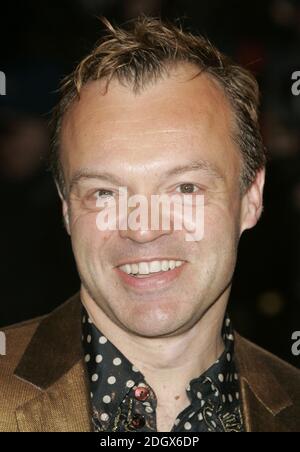 Graham Norton arriva al British Comedy Awards 2006, ITV Studios, la South Bank, Londra. Foto Stock