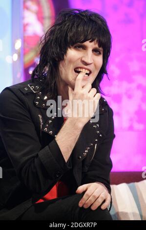 Noel Fielding del Mighty Boosh, raffigurato durante il Charlotte Church Show, Show 2, Series 2, registrato presso il BBC Television Center per il canale 4. Data di trasmissione: 22.00 ore, 02/03/2007. Foto Stock