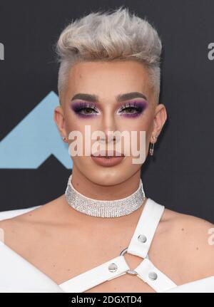 James Charles arriva al MTV Video Music Awards 2019, tenuto al Prudential Center di Newark, NJ. Il credito fotografico dovrebbe essere: Doug Peters/EMPICS Foto Stock