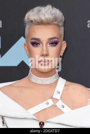 James Charles arriva al MTV Video Music Awards 2019, tenuto al Prudential Center di Newark, NJ. Il credito fotografico dovrebbe essere: Doug Peters/EMPICS Foto Stock