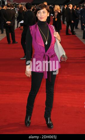 Natalie Imbruglia arriva per la prima inglese di What Happens in Vegas all'Odeon West End Cinema, Leicester Square, Londra. Foto Stock