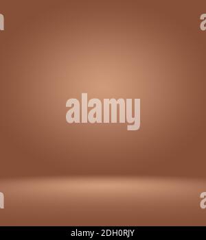 Abstract di lusso marrone scuro e marrone con sfumatura marrone di confine Foto Stock