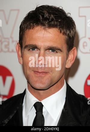 Scott Maslen arriva al TV Quick and TV Choice Awards 2009, The Dorchester Hotel, Park Lane, Londra. Foto Stock