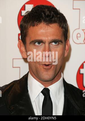 Scott Maslen arriva al TV Quick and TV Choice Awards 2009, The Dorchester Hotel, Park Lane, Londra. Foto Stock