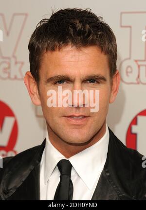 Scott Maslen arriva al TV Quick and TV Choice Awards 2009, The Dorchester Hotel, Park Lane, Londra. Foto Stock