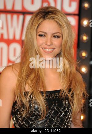 Shakira arriva al MTV Video Music Awards 2009, New York Foto Stock