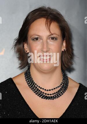 Miranda Hart arriva al Royal Television Society Awards 2010, Grosvenor House Hotel, Park Lane, Londra. Foto Stock