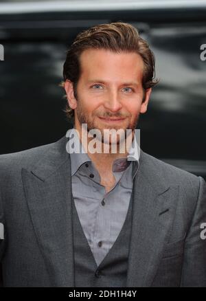 Bradley Cooper arriva al Gran Bretagna Premiere della A Team, Empire Cinema, Leicester Square, Londra. Foto Stock