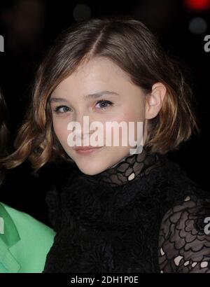 Chloe Grace Moretz arriva al London Film Festival Premiere di Let Me in, Vue Cinema, Leicester Square, Londra. Foto Stock