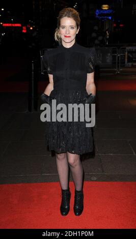 Edith Bowman arriva al London Film Festival Premiere di Let Me in, Vue Cinema, Leicester Square, Londra. Foto Stock