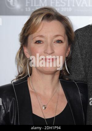 Lesley Manville al London Film Festival Photocall for Another Year, Vue Cinema, Leicester Square, Londra. Foto Stock