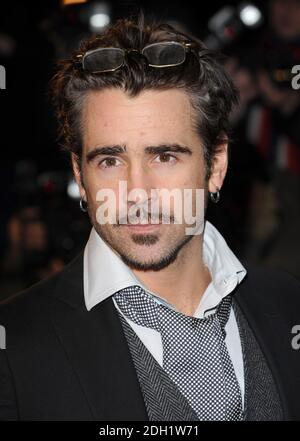 Colin Farrell arriva alla UK Premiere of the Way Back, Curzon Mayfair Cinema, Londra. Foto Stock