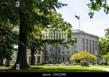 North Carolina state Capital Building situato a Raleigh North Carolina Foto Stock