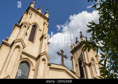 Trinity Episcopal Church nel centro di Columbia, Carolina del Sud Foto Stock