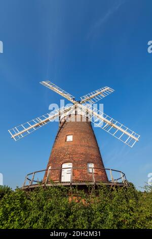 Regno Unito, Inghilterra, Essex, Thaxted, John Webb's Mill o Lowe's Mill Foto Stock