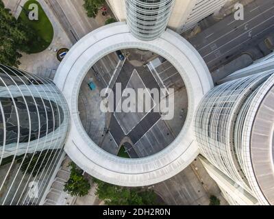 Vista aerea di Houston, Texas Foto Stock