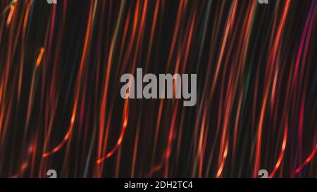 Astrazione colorata sotto forma di strisce di noodle colorate, splendido sfondo. Foto Stock