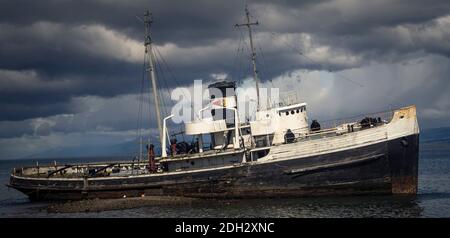 Nave rotonda Saint Christopher Ushuaia Argentina Foto Stock