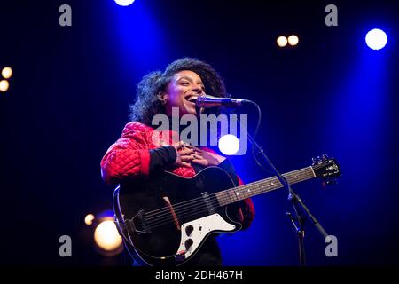 Lianne la Havas si esibisce al Montreux Jazz Festival, Svizzera, il 04 luglio 2017. Foto di Loona/ABACAPRESS.COM Foto Stock