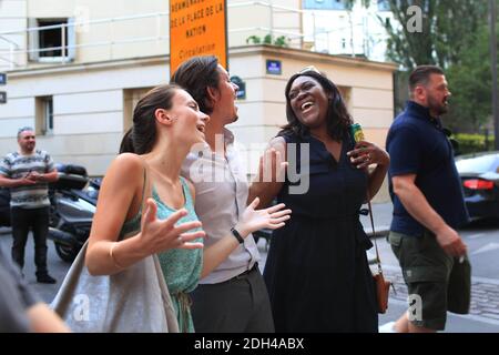 Laetitia Avia, députée LREM de la 8e circonscription de Paris, à la fête de la musique, dans le 12 e circondario de Paris. 21 juin 2017. Foto di Axelle de russe/ABACAPRESS.COM Foto Stock