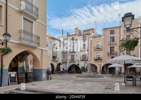 Plaza del Almudin 15 ° secolo nel centro storico di onda, Castello, Castellon de la Plana, Comunità Valenciana, Spagna, Europa Foto Stock