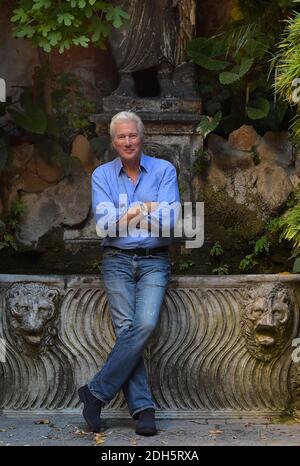 L'attore STATUNITENSE Richard Gere partecipa a una fotocellula del film 'Norman: The moderate rise and tragic fall of a New York Fixer' il 18 settembre 2017 a Roma, Italia. Foto di Eric Vandeville/ABACAPRESS.COM Foto Stock