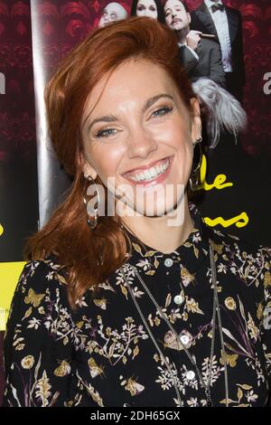 Anais Delva alla comedie musicale 'la Famille Adams' prima al teatro le Palace di Parigi, Francia, settembre 27 2017. Foto di Nasser Berzane/ABACAPRESS.COM Foto Stock