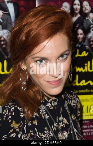 Anais Delva alla comedie musicale 'la Famille Adams' prima al teatro le Palace di Parigi, Francia, settembre 27 2017. Foto di Nasser Berzane/ABACAPRESS.COM Foto Stock