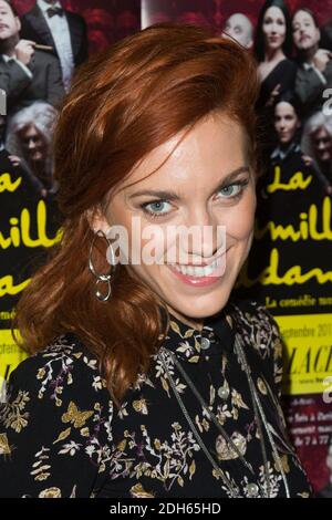 Anais Delva alla comedie musicale 'la Famille Adams' prima al teatro le Palace di Parigi, Francia, settembre 27 2017. Foto di Nasser Berzane/ABACAPRESS.COM Foto Stock