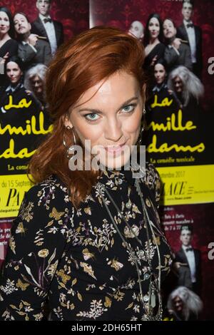 Anais Delva alla comedie musicale 'la Famille Adams' prima al teatro le Palace di Parigi, Francia, settembre 27 2017. Foto di Nasser Berzane/ABACAPRESS.COM Foto Stock