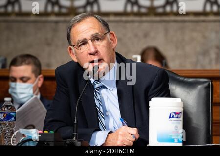 Washington, Stati Uniti. 09 dicembre 2020. Il senatore statunitense John Boozman (R-AR) parla ad un'audizione del Comitato per gli Affari dei Veterani del Senato. Credit: SOPA Images Limited/Alamy Live News Foto Stock