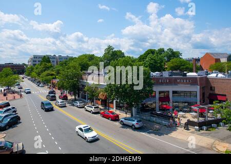 La storica fabbrica di birra Salem al 278 di Derby Street nella storica città di Salem, Massachusetts, Massachusetts, Stati Uniti. Foto Stock