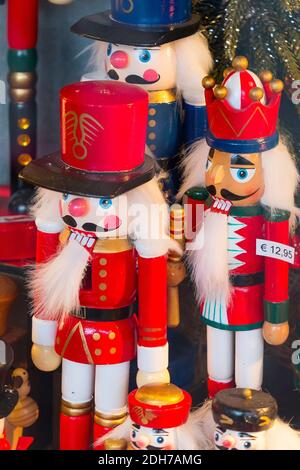 Nutcracker al mercatino di Natale Foto Stock