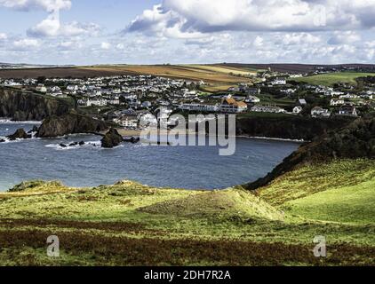 Devon sud - Hope Cove Foto Stock